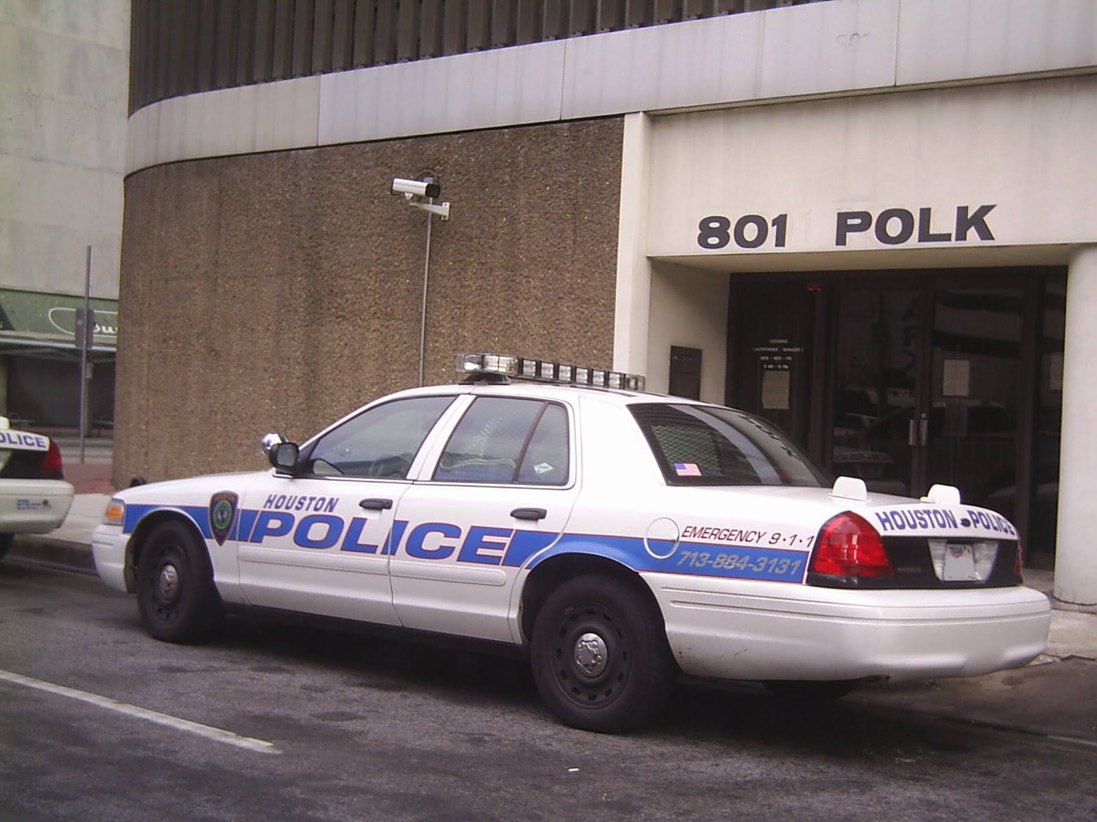 Houston Police Department car