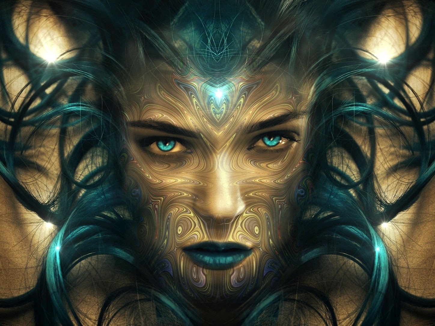 Drawing of mythical creature