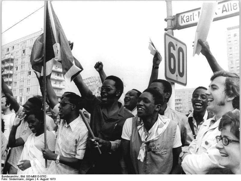 Demonstrators protesting