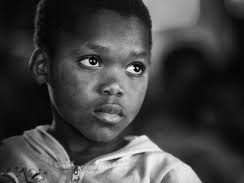 child looking off into the distance