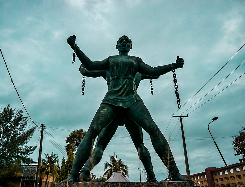 Art depicting freedom from slavery