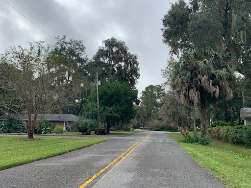 The street where Ahmaud Arbey was shot while jogging