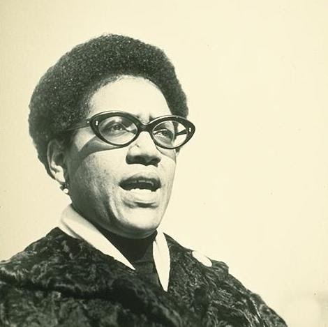 Audre Lorde speaking 