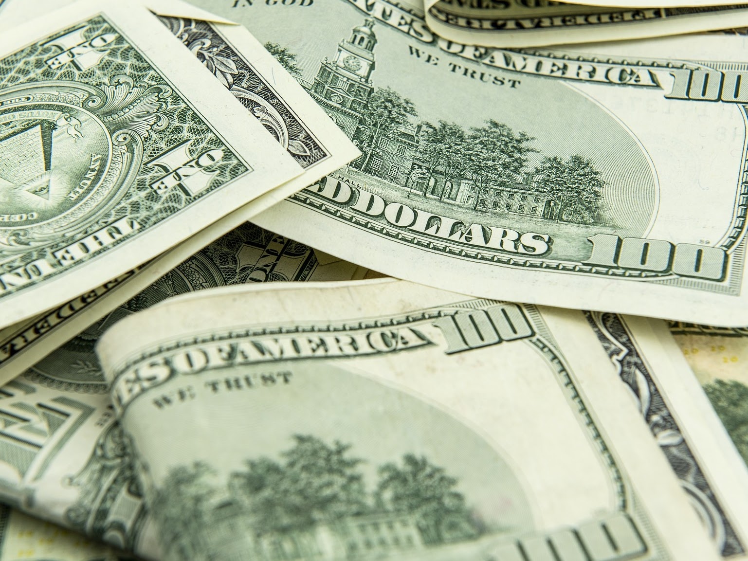 $100 US bills