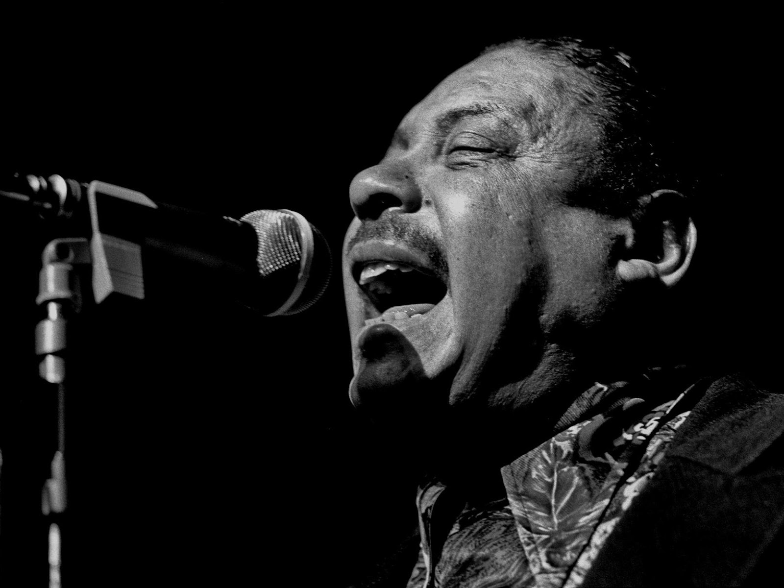 Big Joe Turner performing in concert 1973