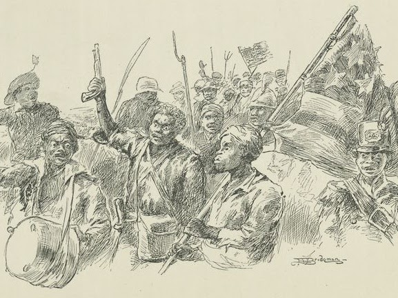 1811 German Coast Uprising drawing