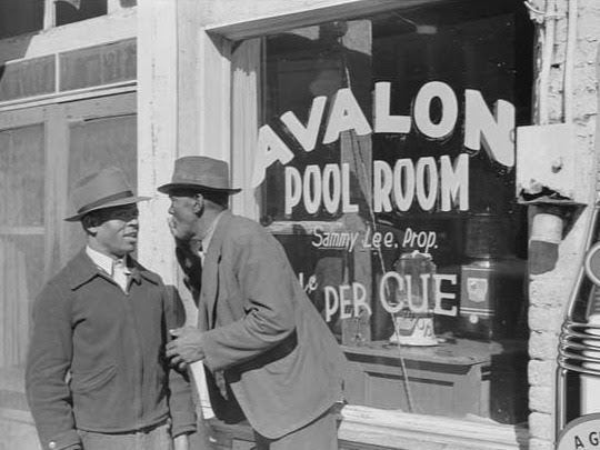 Poolroom on Beale Street in Memphis, TN