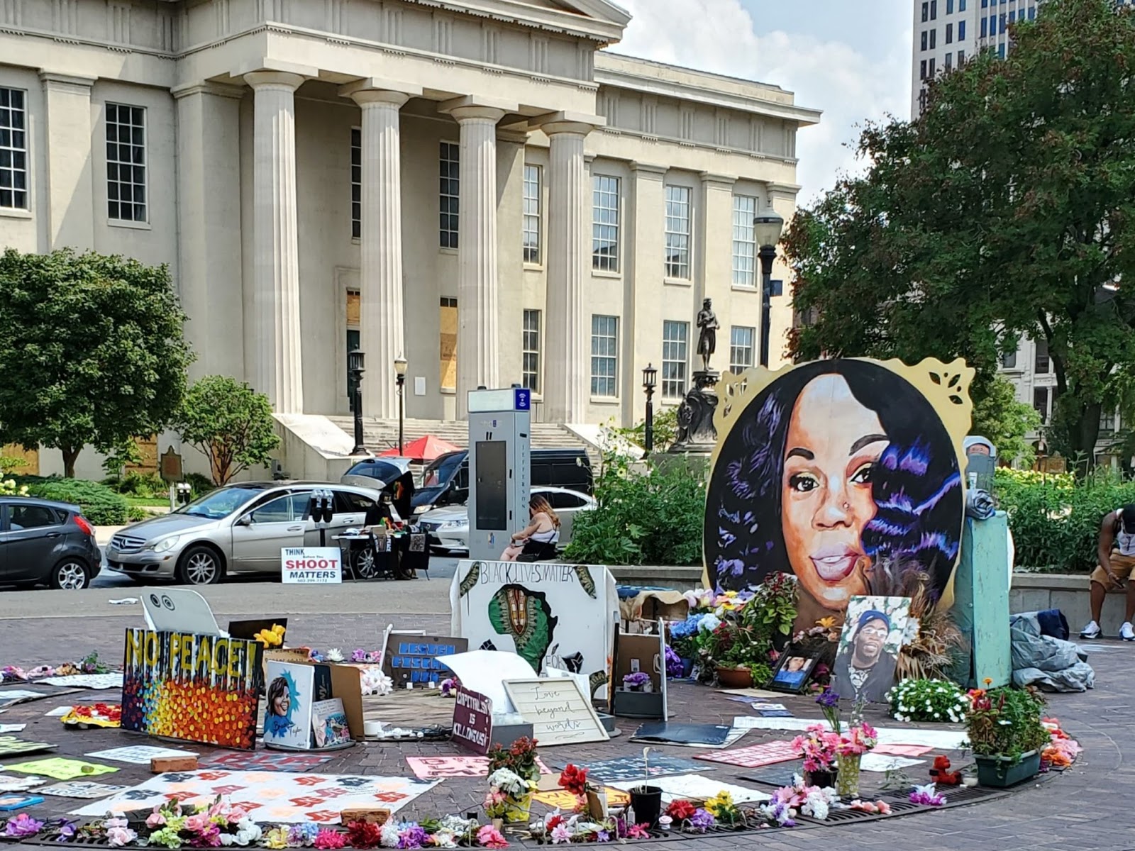 Breonna Taylor Memorial in Louisville, Kentucky
