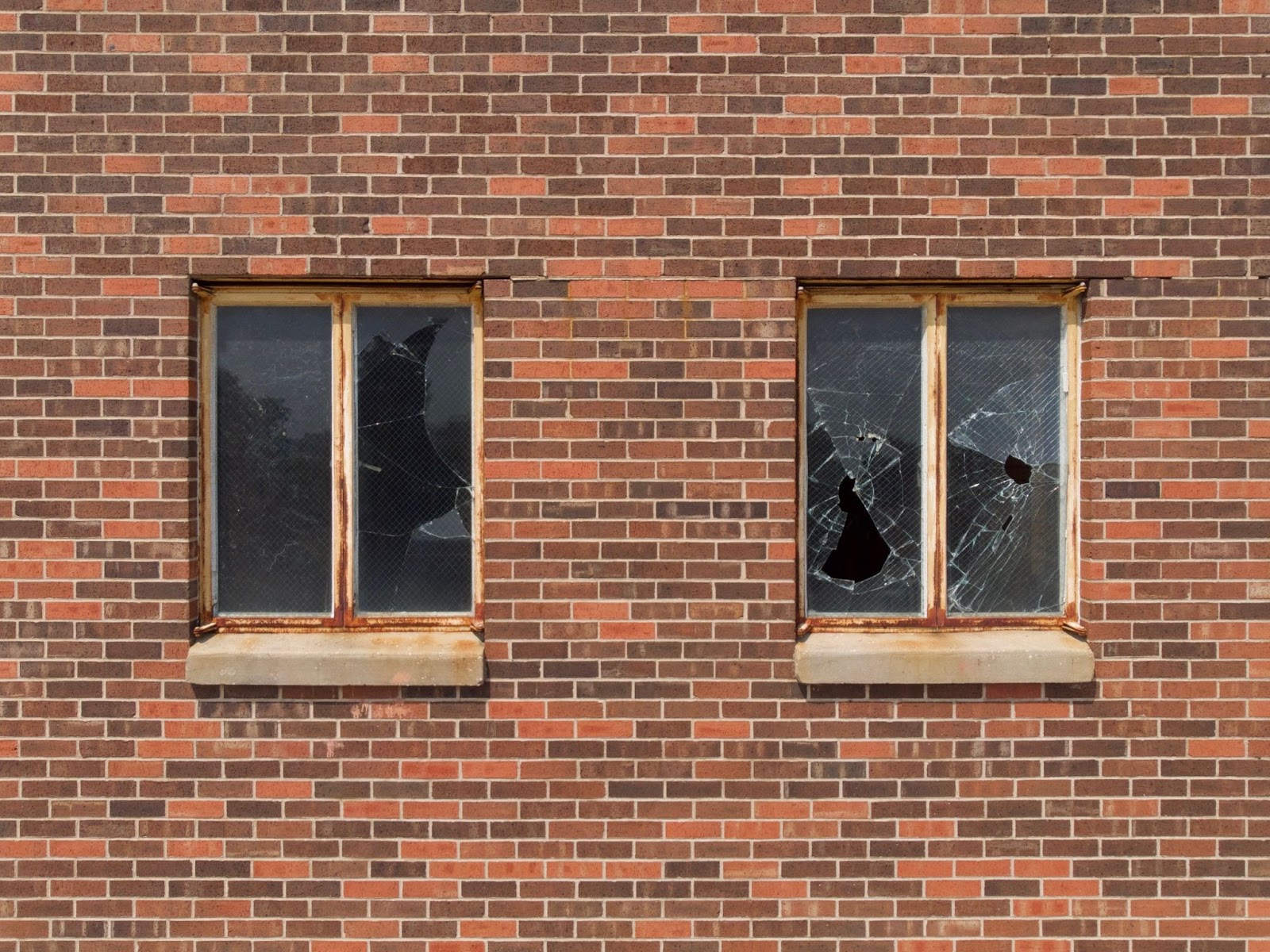 Broken window