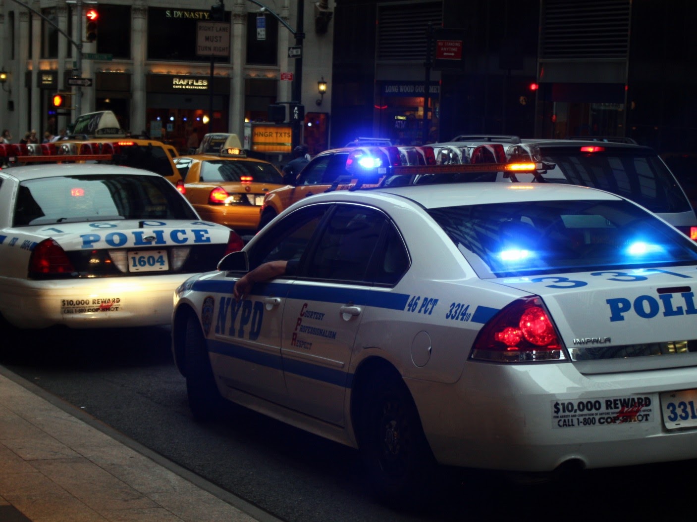 NYPD police car