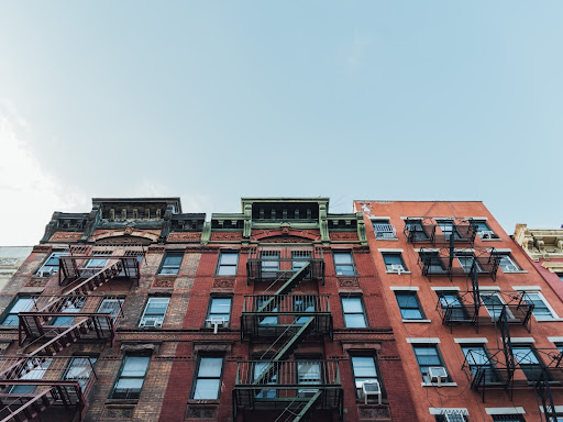 high rise apartment buildings