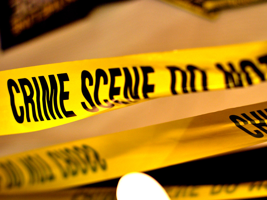 Crime scene police tape