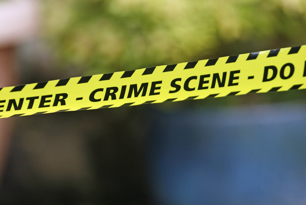 Crime scene police tape