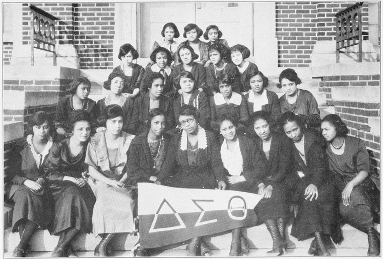 Delta Sigma Theta Chapter at Wilberforce University in 1922