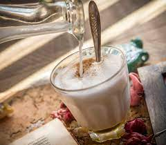 Eggnog drink