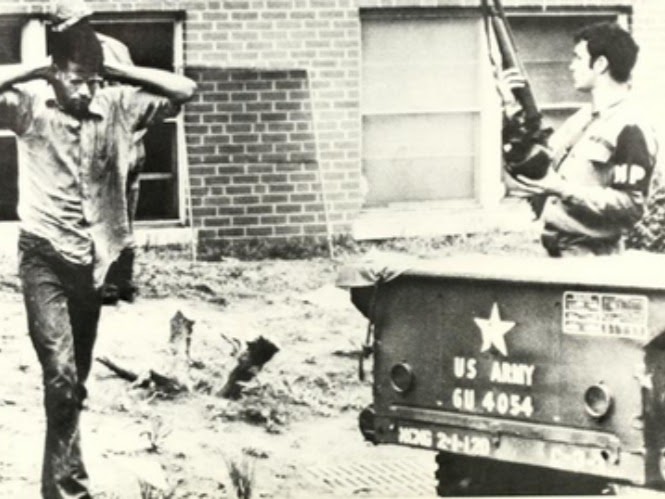 Scott Hall during 1969 Greensboro Uprising