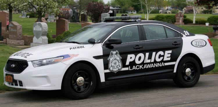 Lackawanna Police squad car