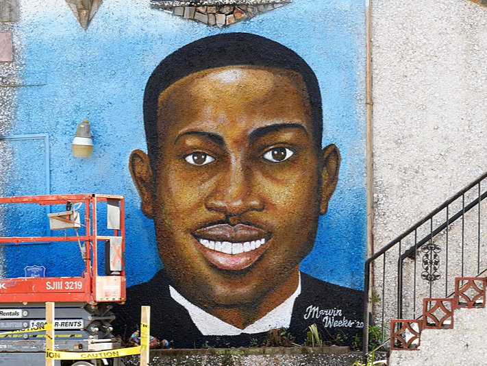 Ahmaud Arbery mural