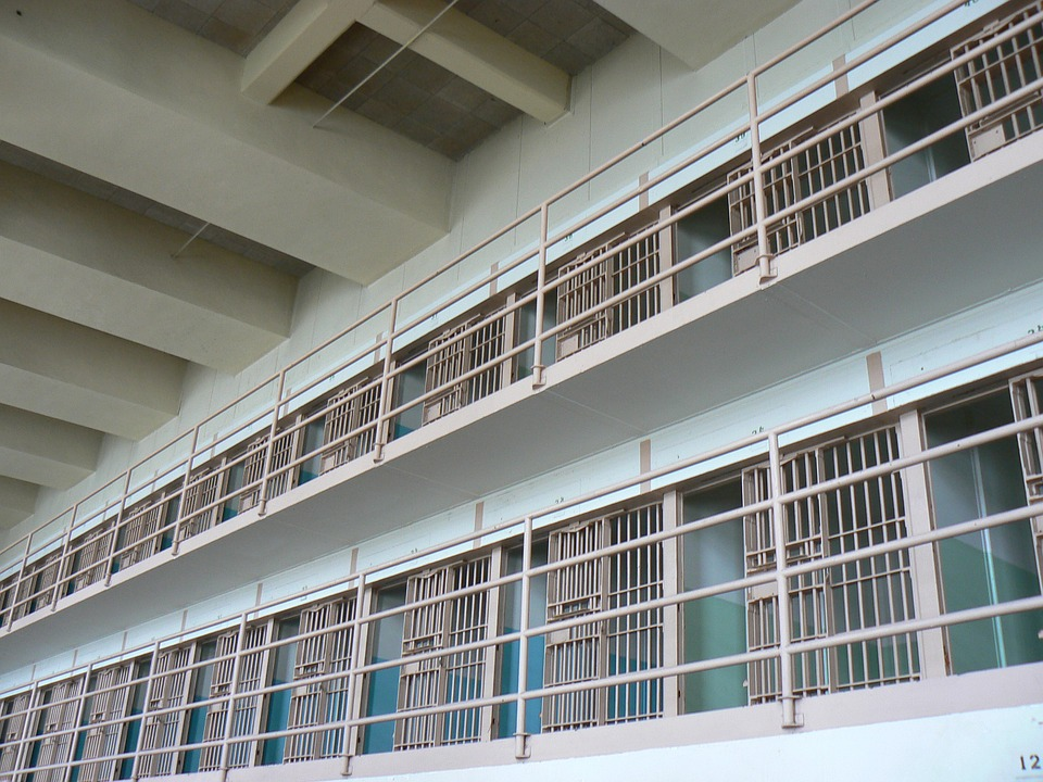 Alcatraz prison cells