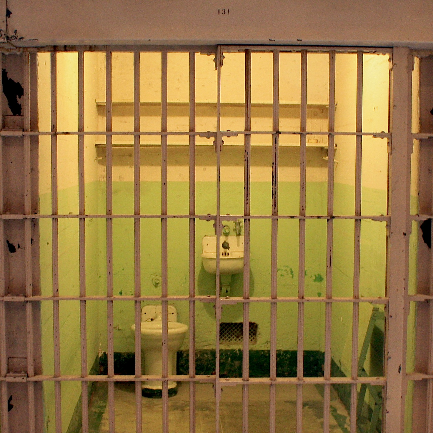 Empty prison cell