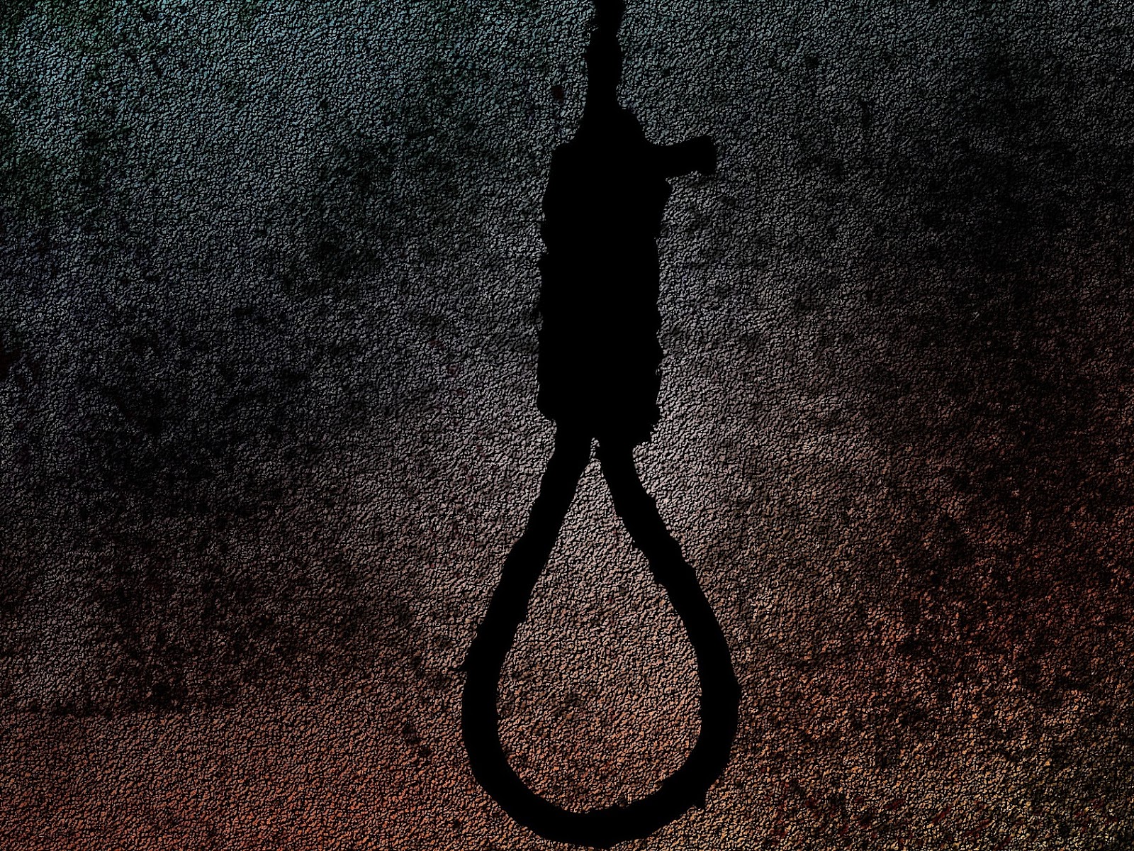 Rope tied into a noose