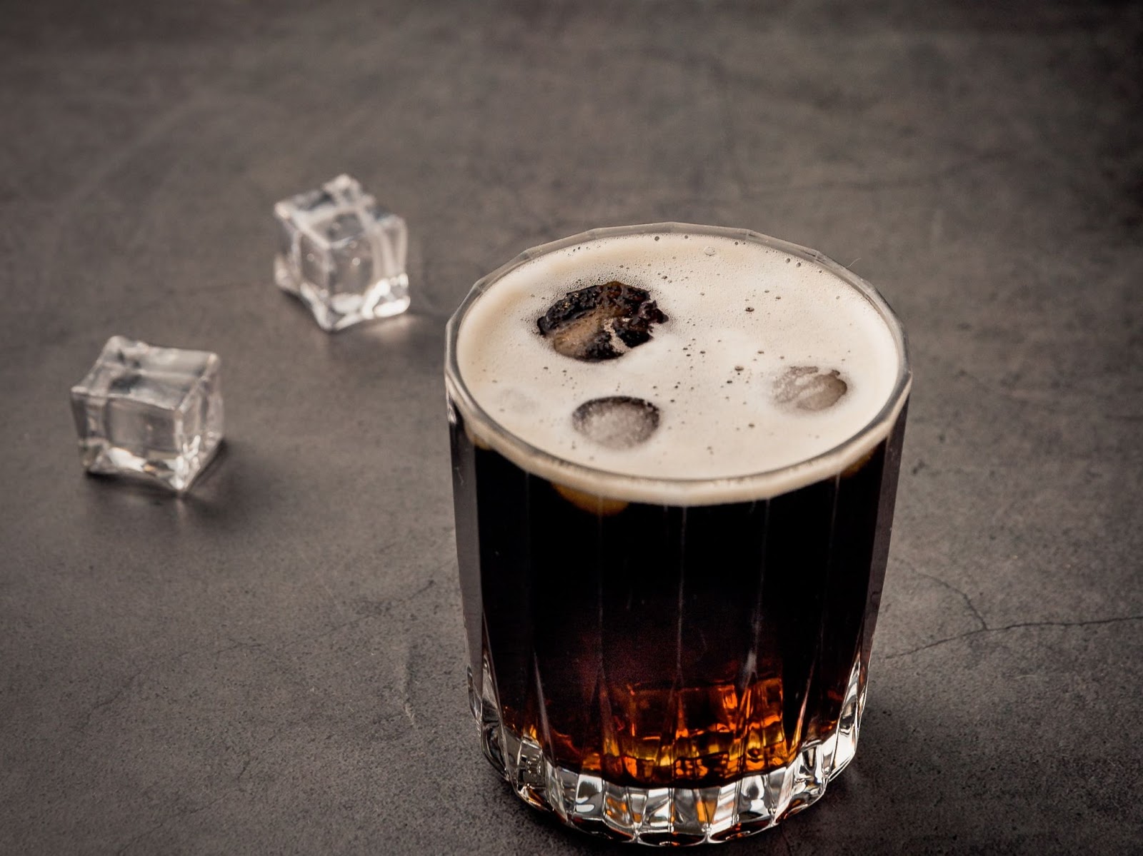 Drink on a table