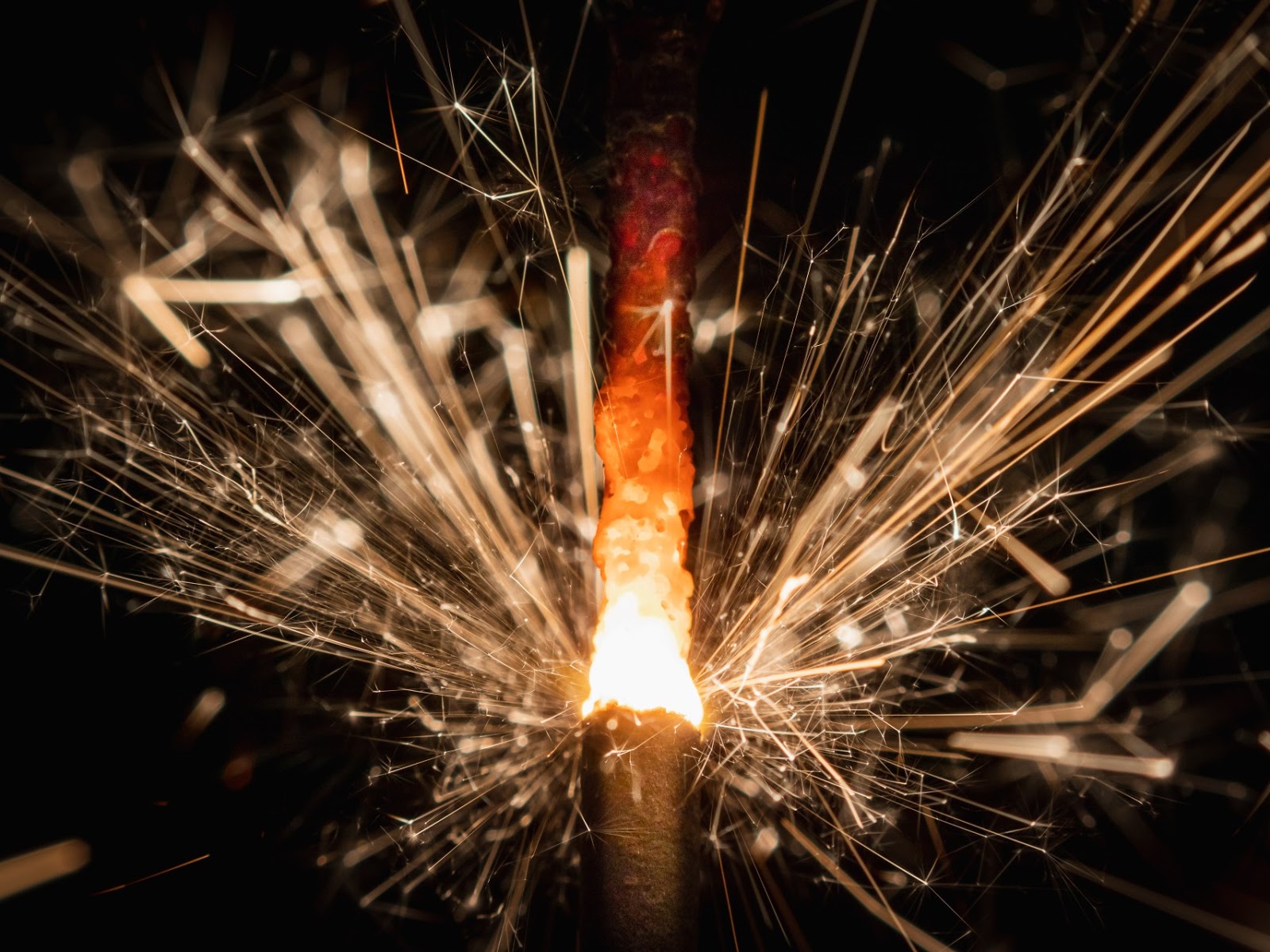 Sparkling firework