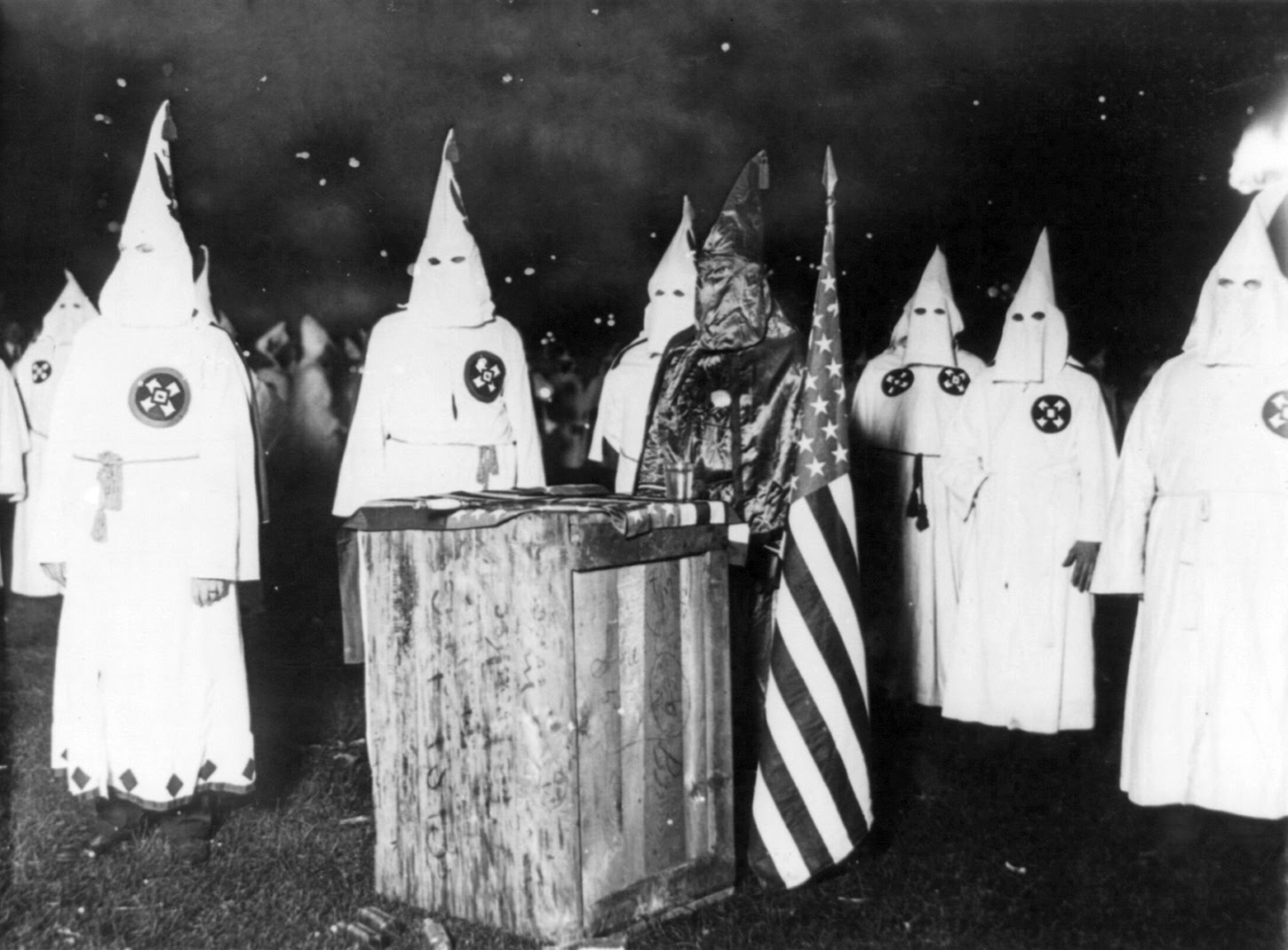 Ku Kluxx Klan rally