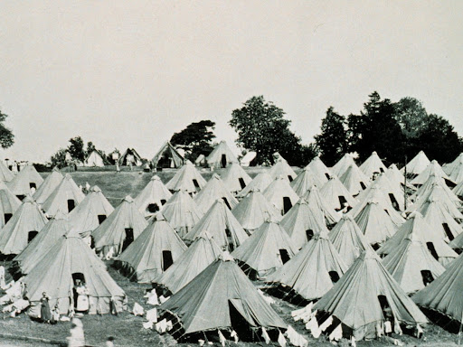 Refugee camp