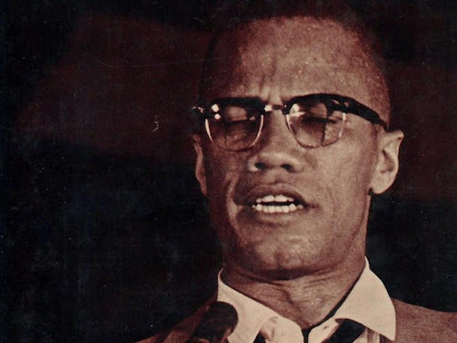malcolm x speaking 