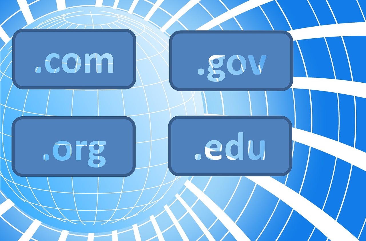 Internet domain graphic