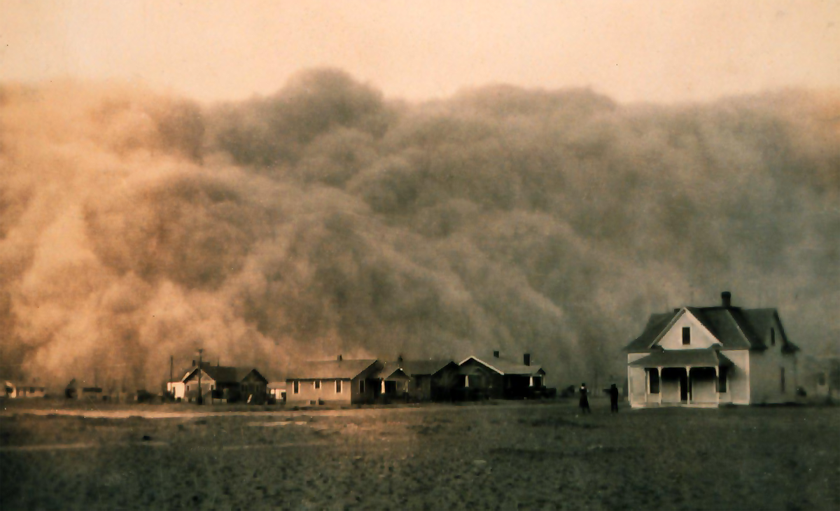 An image from the film "Interstellar"