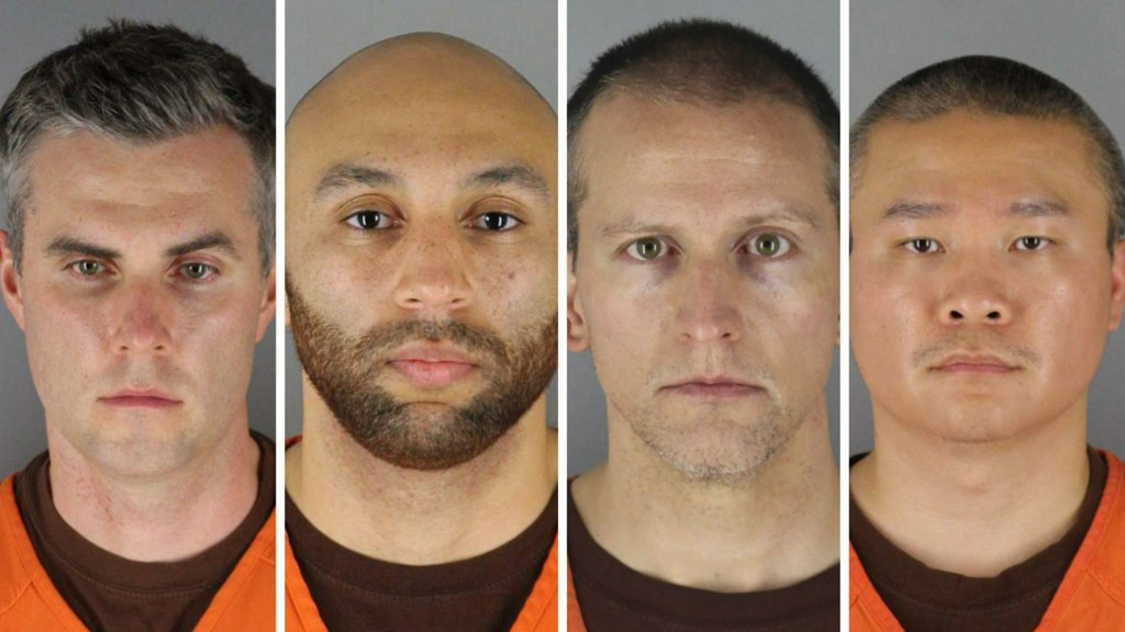 Cops responsible for George Flyod's arrest