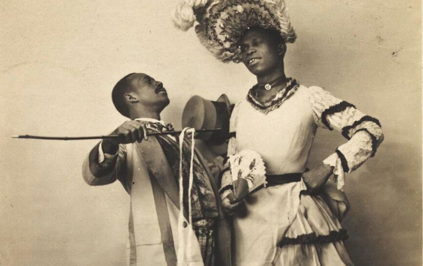 The first drag queen