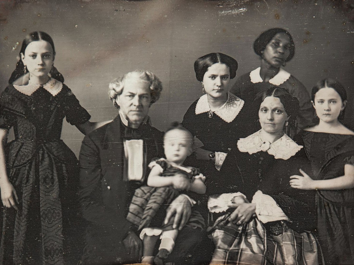 Thomas Ustick Walter & family circa 1850