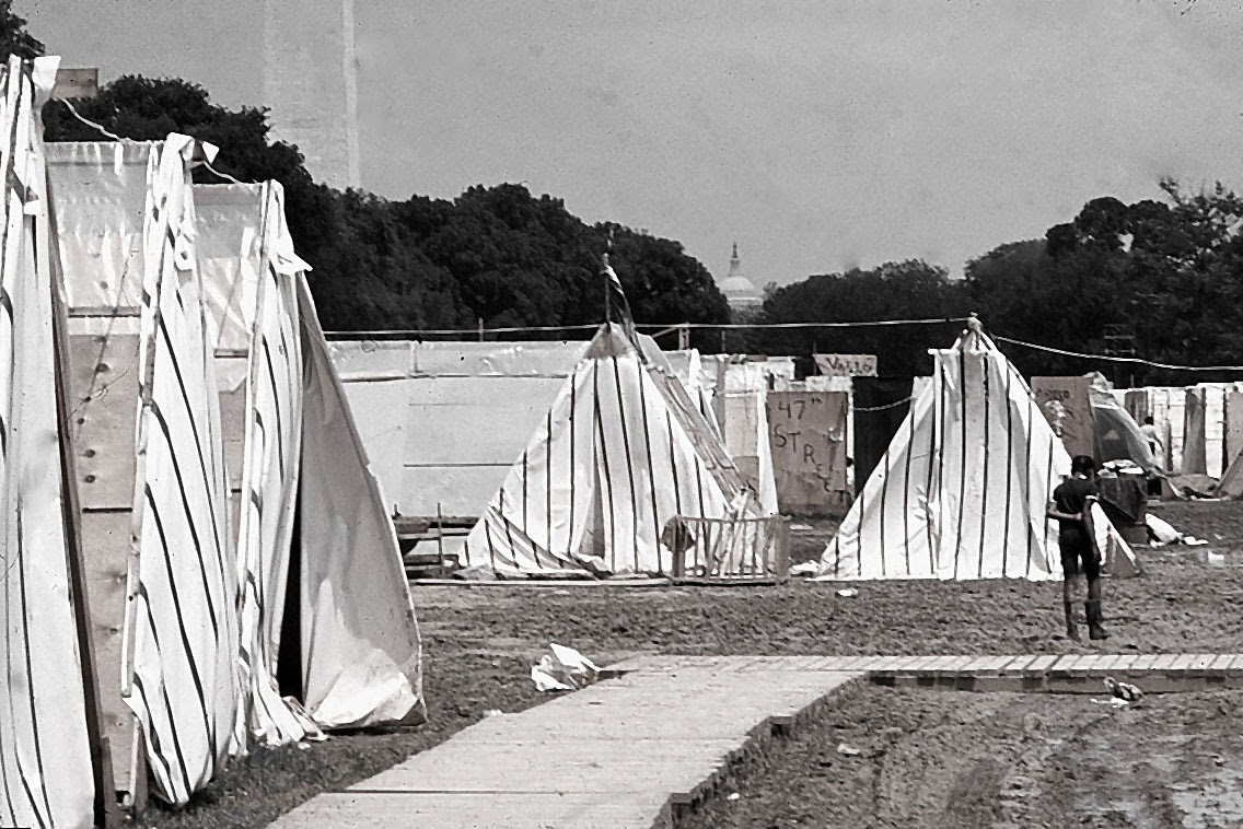 Resurrection City in Washington, DC