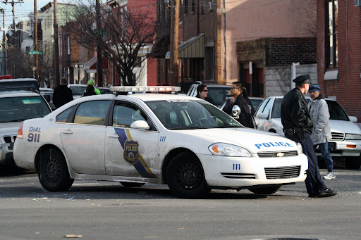 Philadelphia police car