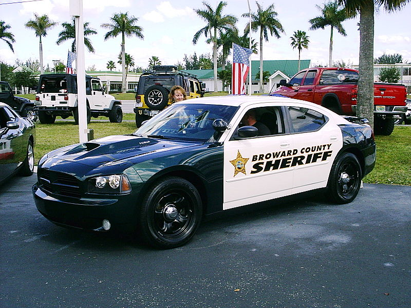 Broward County Sheriff car