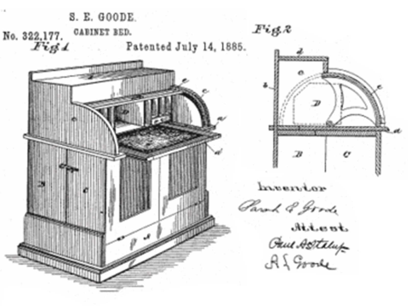Sarah Goode bed