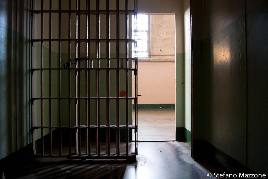 Empty prison cell