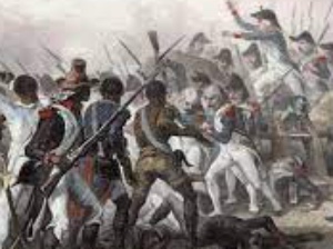 illustration of the battle of vertieres in 1803
