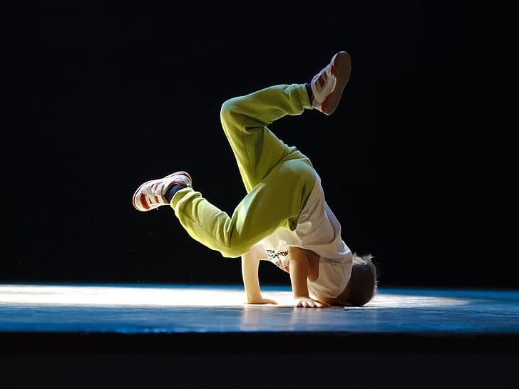 Dancer in motion