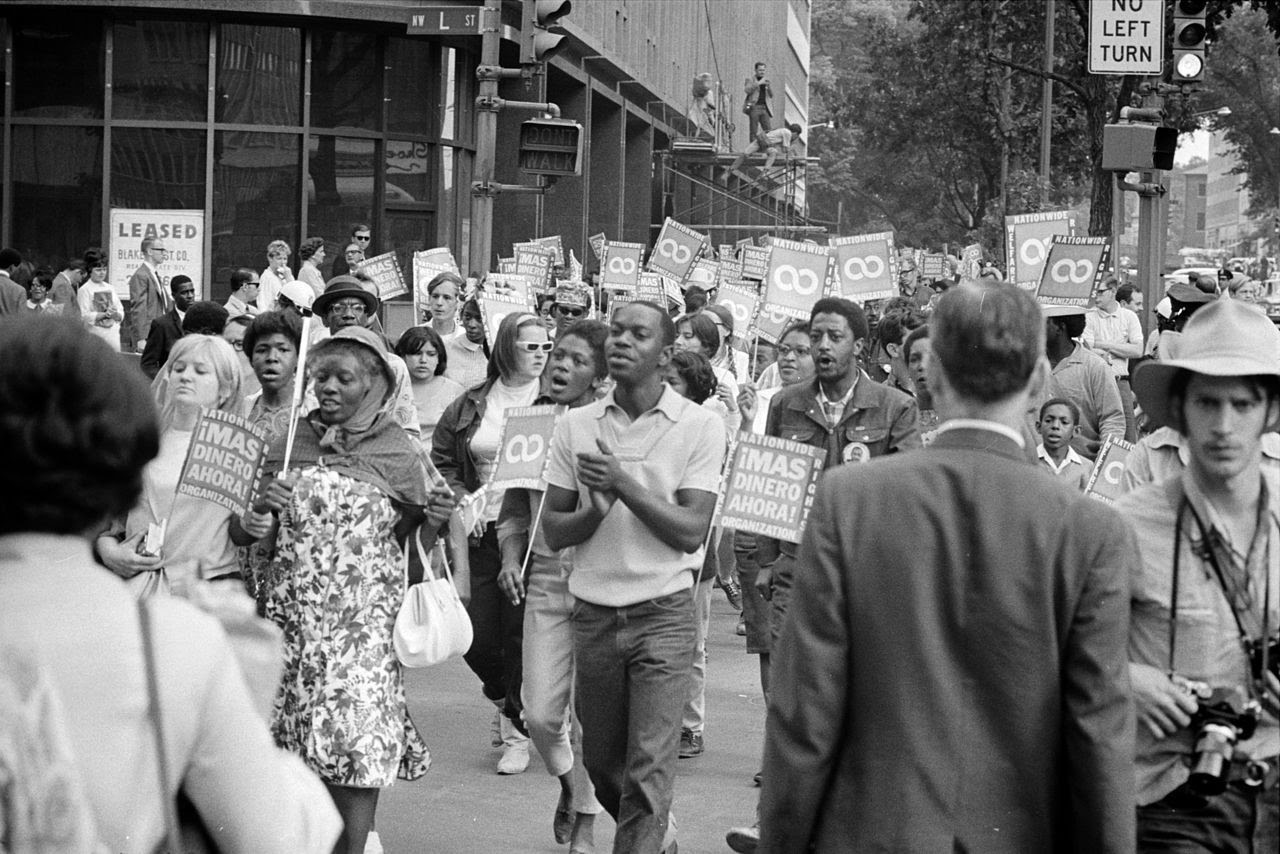 Poor People's March at Lafayette Park