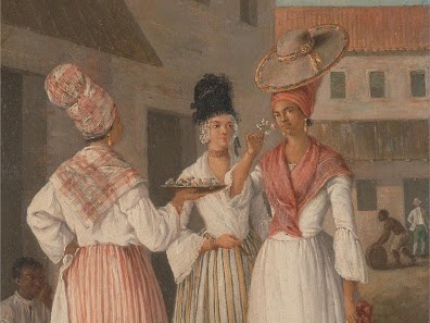 A West Indian Flower Girl and Two other Free Women of Color by Agostino Brunias