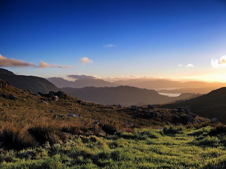 South Africa landscape mountains