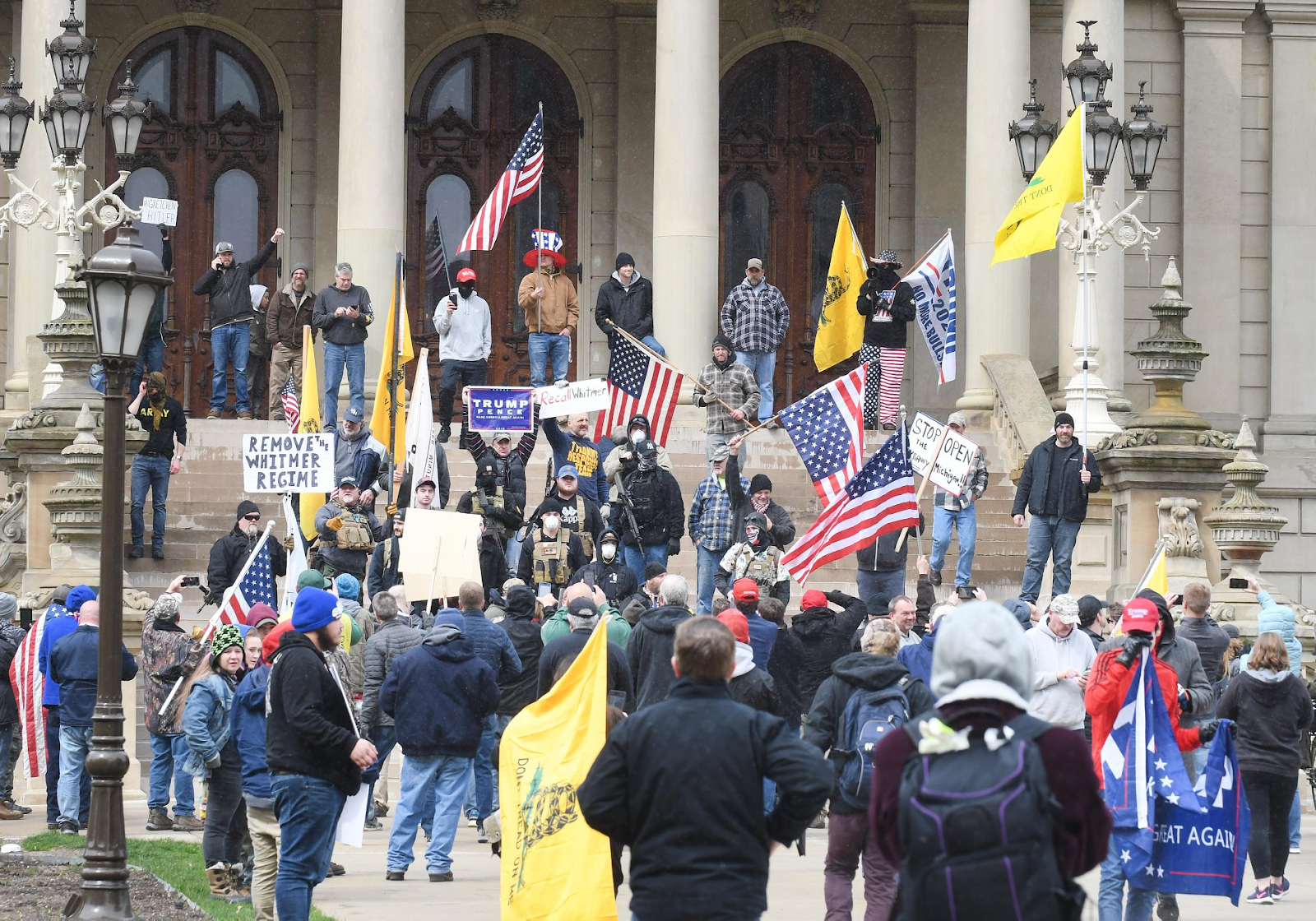Detroit protestors
