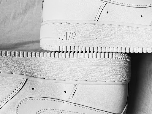 white nike air force sneakers