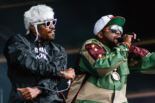 outkast performing at a concert