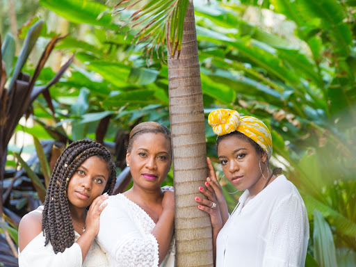 black women gathered together