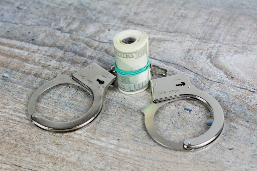 pair of handcuffs